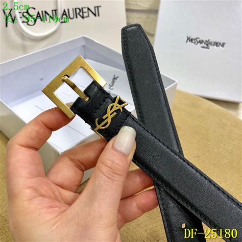 yves Saint Laurent belts women